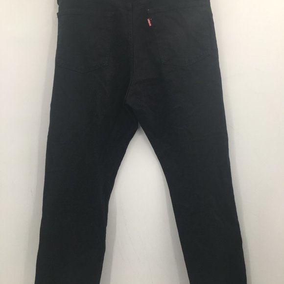 Levi's Women's Wedgie Straight Leg Denim Jeans Black Size 29 - Picture 2 of 4